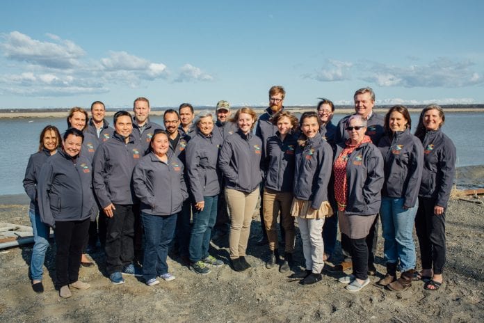 The first group of Alaska Salmon Fellows. Photo courtesy of the Alaska Humanities Forum