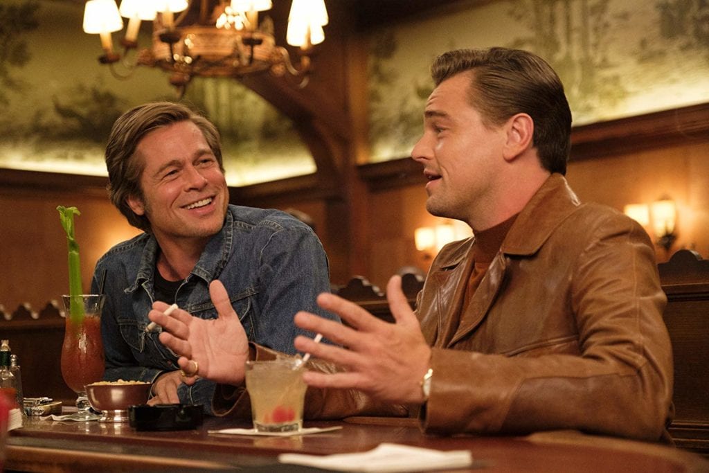 Brad Pitt and Leonardo DiCaprio in “Once Upon a Time in Hollywood.”