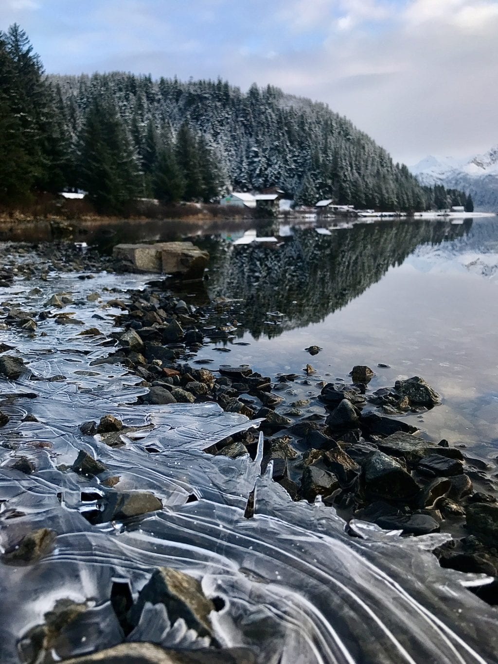 Monday morning on the spit enjoying the serenity of Lake Eyak. (Nov. 25, 2019) Photo by Charles Beyer/for The Cordova Times
