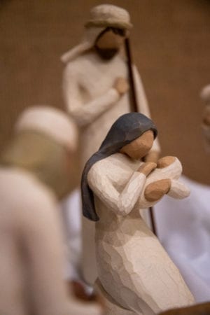 A nativity set on display at Church of Jesus Christ of Latter-Day Saints in Cordova. (Dec. 13, 2019) Photo by Zachary Snowdon Smith/The Cordova Times