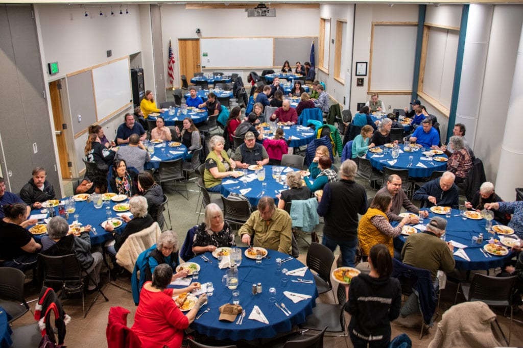 The third annual Ilanka Cultural Center Membership Drive Dinner was held at the Cordova Center. (Jan. 21, 2020) Photo by Zachary Snowdon Smith/The Cordova Times